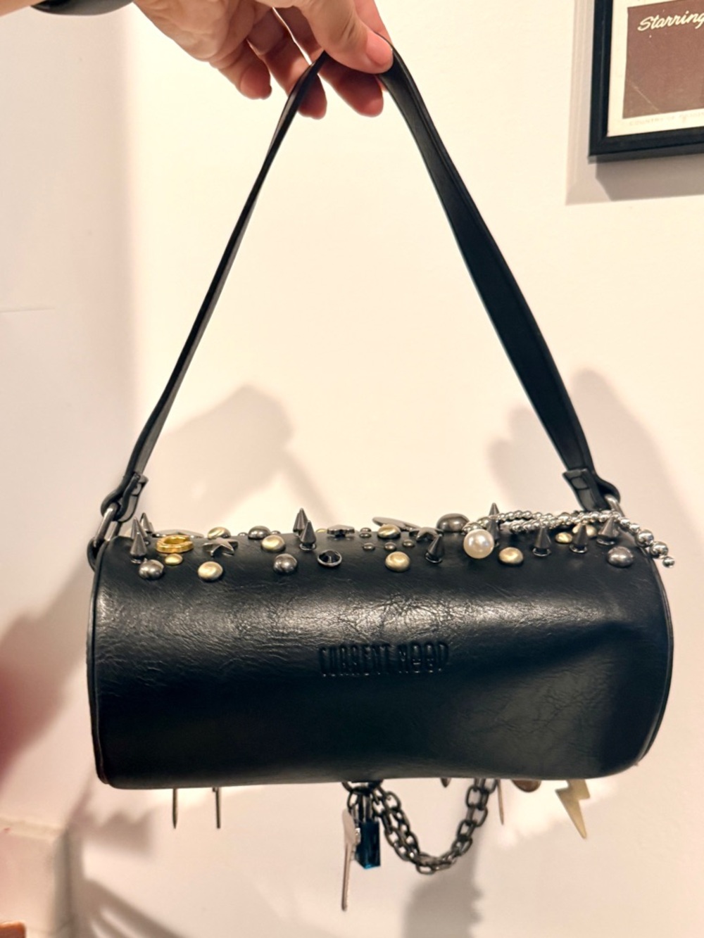 Dolls Kill Current Mood Bolt of Beauty shoulder Bag - Picture 2 of 9
